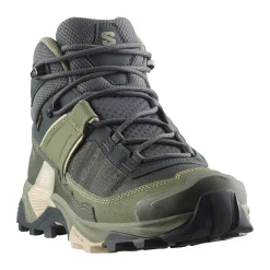 X Ultra 5 Mid Gore-Tex vandrestøvle, dame (Turbulence Sage)-SALOMON Sale