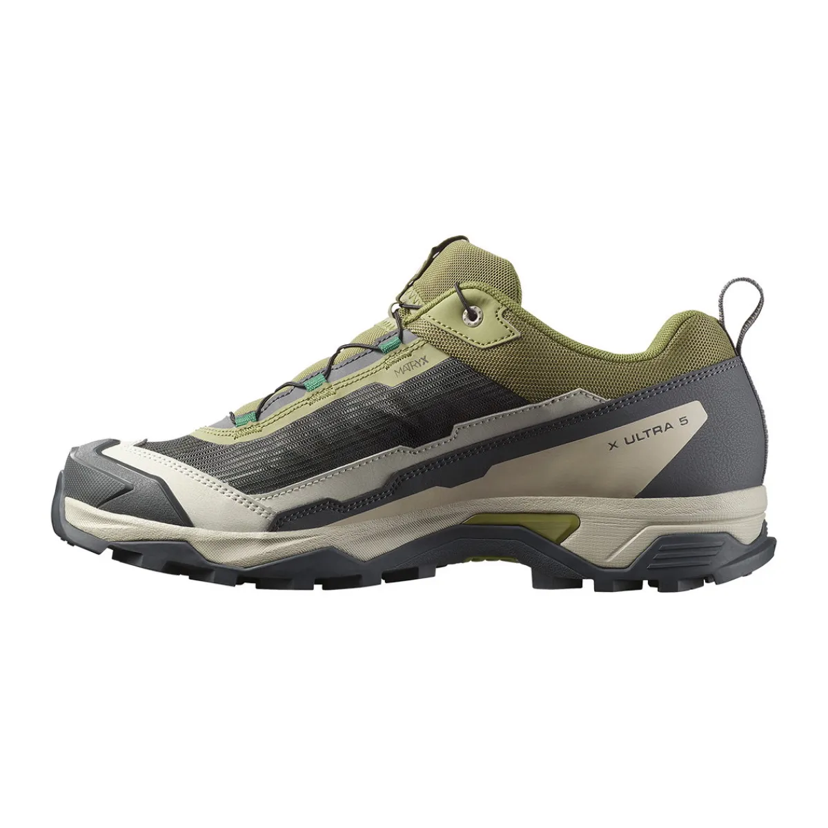X Ultra 5 vandresko, herre (Aloe Asphalt)-SALOMON Outlet
