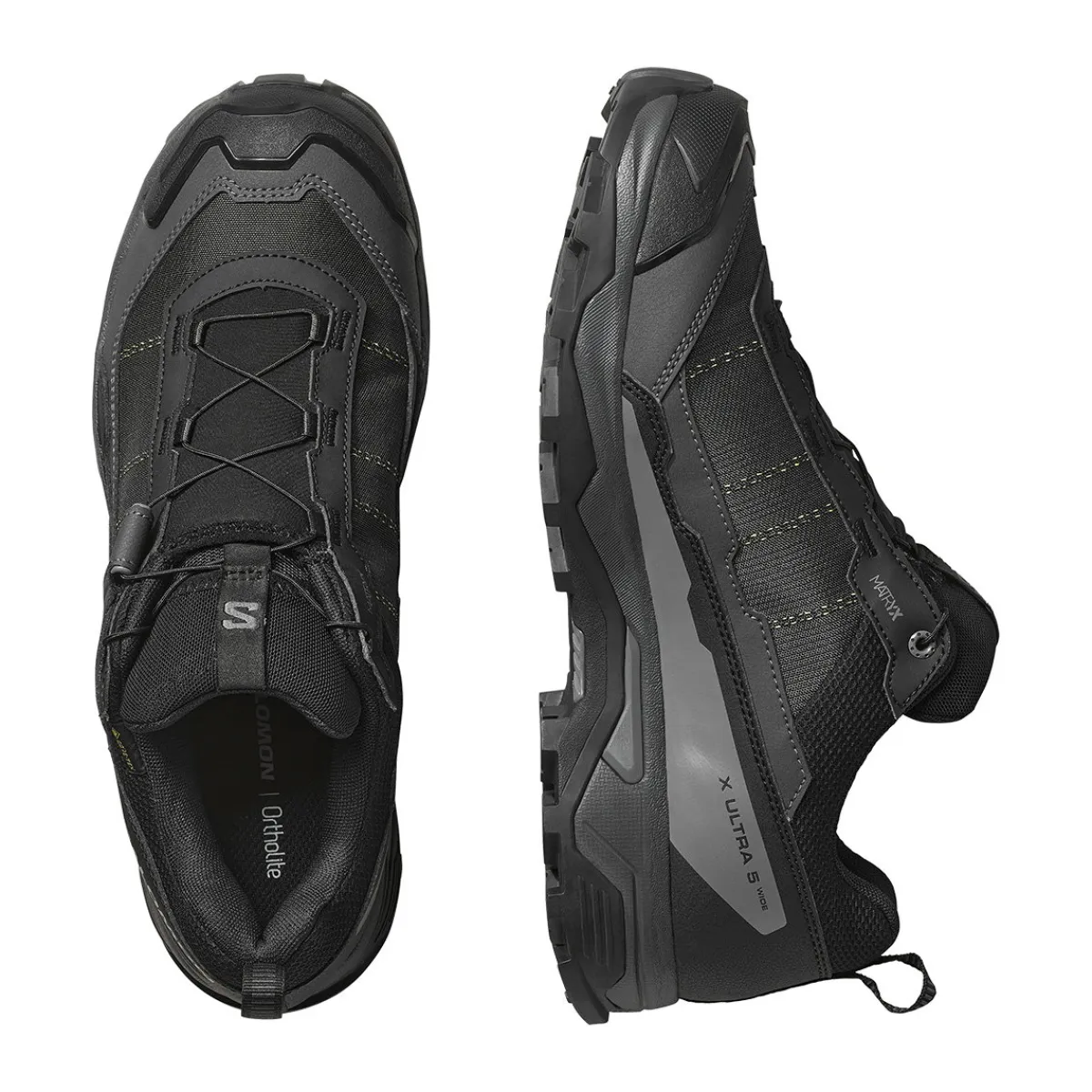 X Ultra 5 Wide GTX vandresko, herre (Black)-SALOMON Online