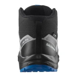 Youth XA Pro V8 Mid CSWP vandrestøvle, junior (Black/Blue)-SALOMON Clearance