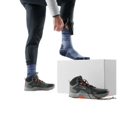 Hike Light Cushion Mountain Crew Vandresok, herre (Night fall-SMARTWOOL Discount