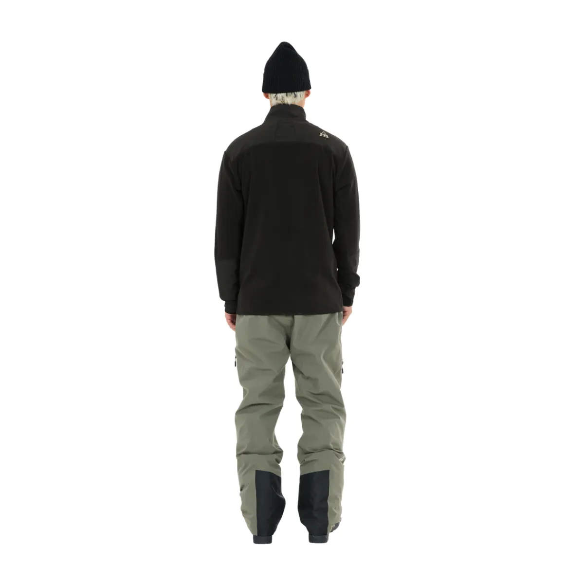 Bromo Midlayer Full Zip Fleece, herre (Black)-SOS Discount