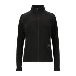 Bromo Midlayer Full Zip Fleece, dame (Black)-SOS Best