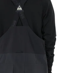 Kula 3-lags Shell Bib Skibukser, herre (Black)-SOS Clearance