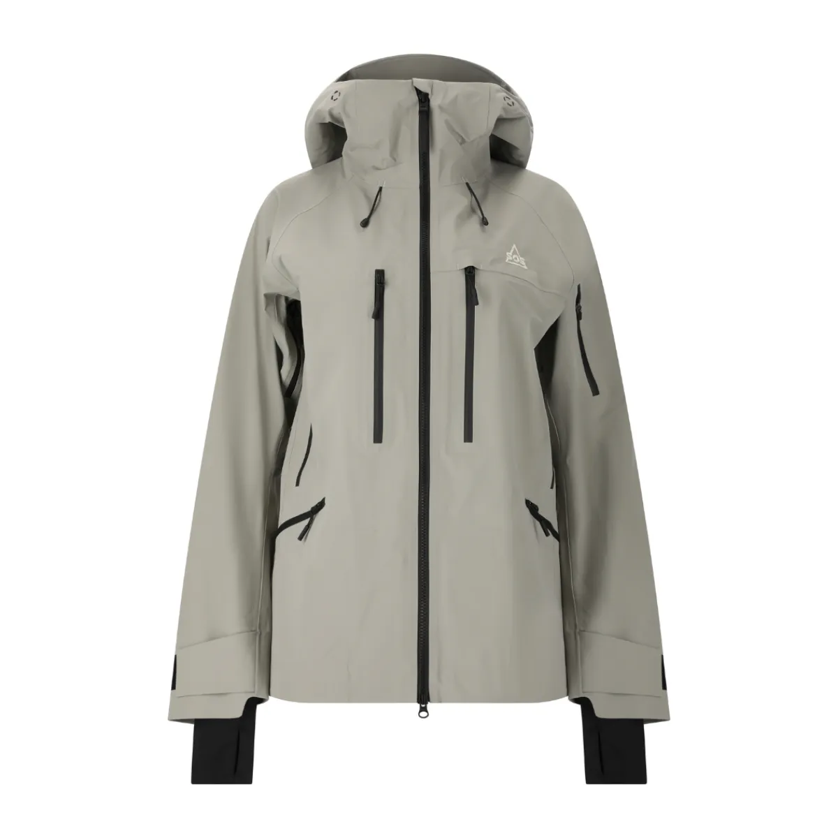 Kula 3-lags Skijakke, dame (Dried Sage)-SOS New