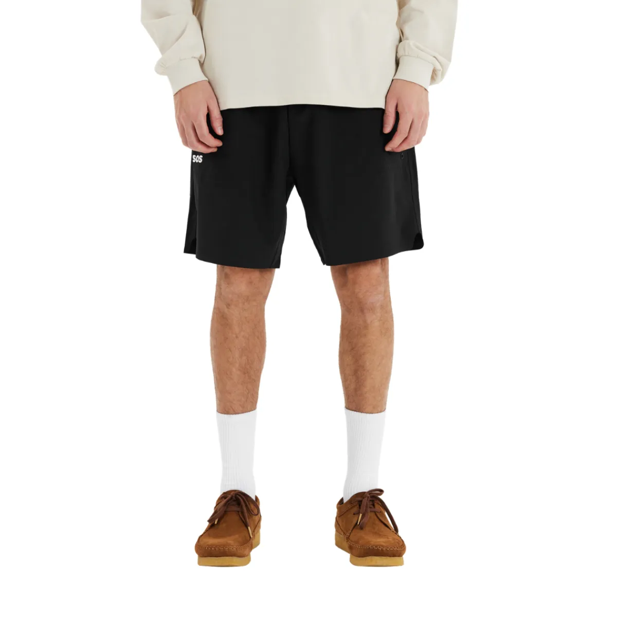 Niseko shorts, unisex (Black)-SOS Online