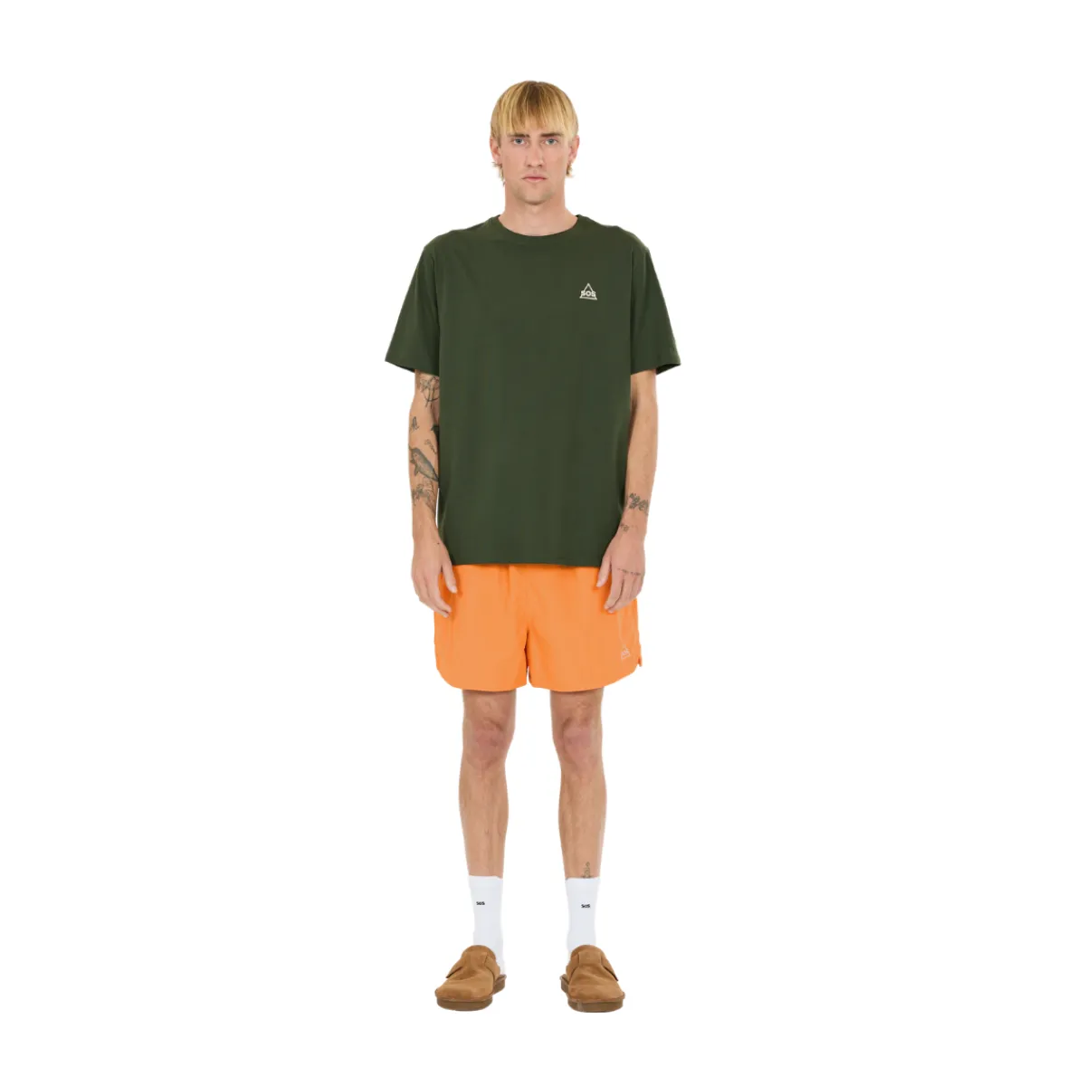Whitsunday Shorts, herre (Golden Ochre)-SOS Outlet