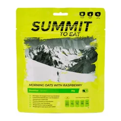 Morning Oats with Raspberry / Havregrød med hindbær-SUMMIT TO EAT New