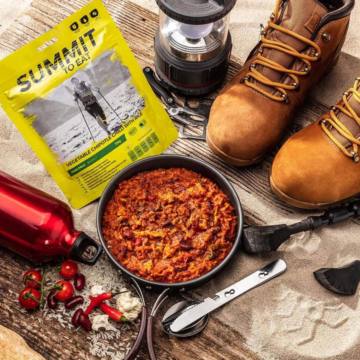 Vegetable Chipotle Chilli with Rice / Vegetarisk Chipotle Chili med ris-SUMMIT TO EAT Clearance