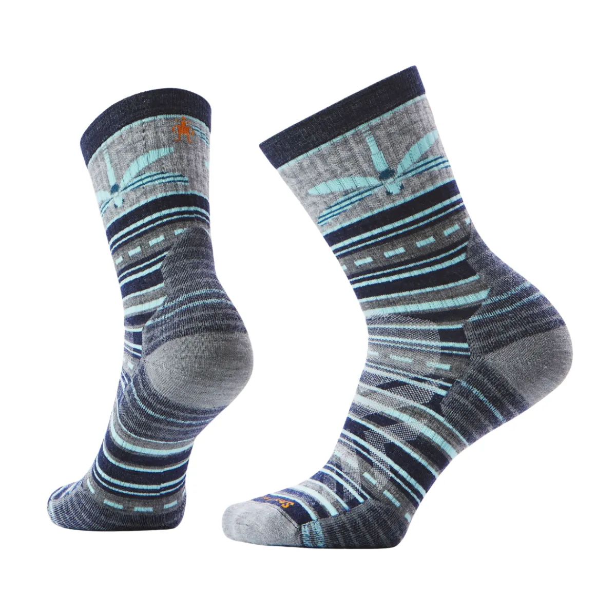 Swartwool Hike Targeted Cushion Crew Dragon Vandresokker, dame (Deep Navy)-SMARTWOOL