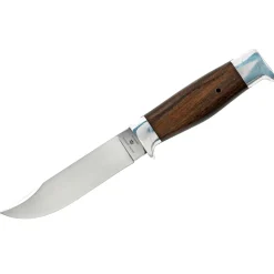 Seniorkniv med sikring og logo-VANGEDAL
