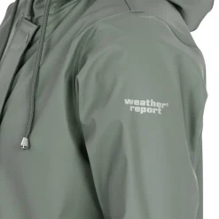 Petra Rain regnjakke, dame (Balsam Green)-WEATHER REPORT Hot