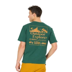 Kunta T-shirt, herre (Trekking Green)-WHISTLER New