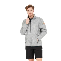 Sampton Fleece, herre (Light Grey)-WHISTLER Clearance