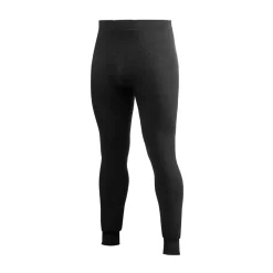 Long Johns 200 uldunderbukser, unisex (Black)-WOOLPOWER Online