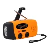 XCEED Solar Emergency Multi Radio 5000 mAh - nødradio med håndsving (Orange)-DIVERSE Online